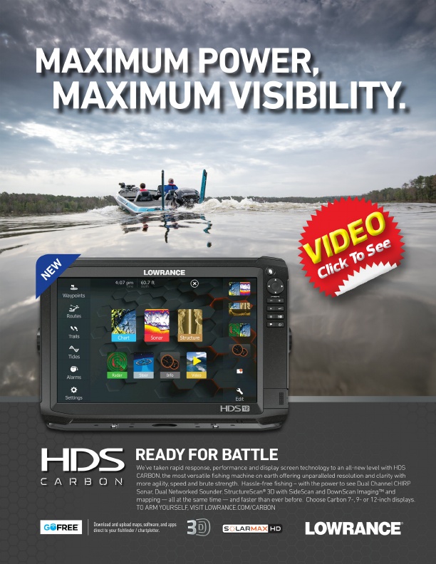lowrance hds carbon video review